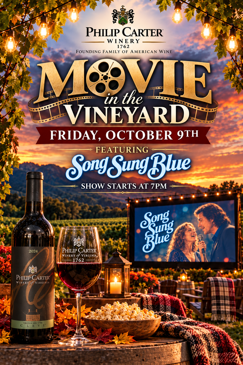 Movies in the vineyard 10 9 26